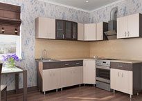 Угловая кухня Аниме 2,15х1,45 м