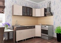 Угловая кухня Аниме 2,15х0,85 м