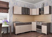 Угловая кухня Аниме 2,25х1,25 м