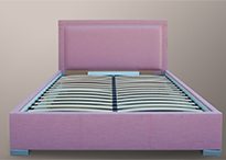 Кровать с мягким изголовьем и подъемным механизмом Екатерина 1-DS
