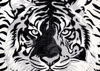 Пуфик-Куб Тигр