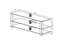 Тумба под ТВ V3-X11